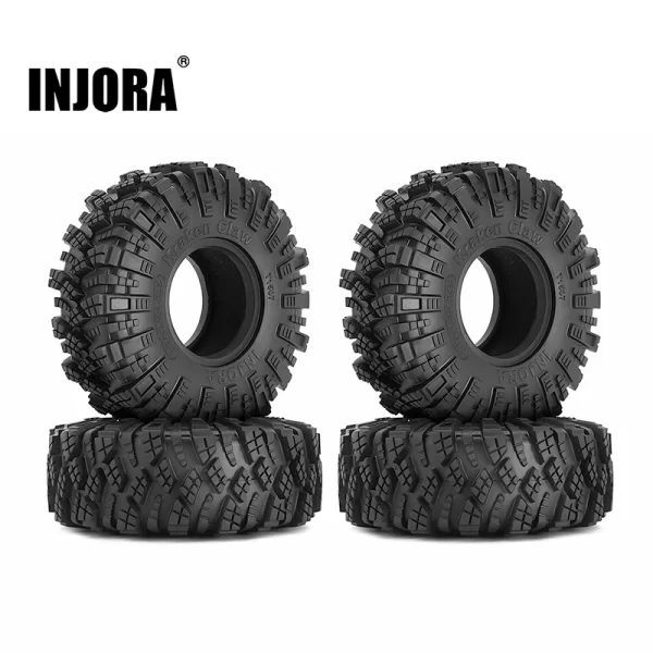 Llantas INJORA Kraken Claw 1.55" M/T (4) (96.5x34.5 mm)