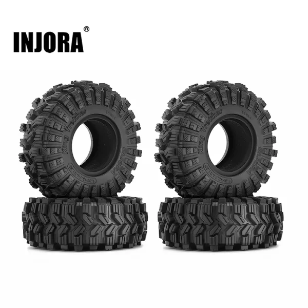Llantas INJORA King Trekker 1.55" A/T (4) (95*34.5mm)