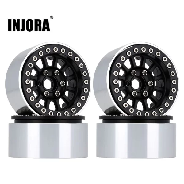 Aros INJORA 1.9" beadlock para RC Crawler 1/10