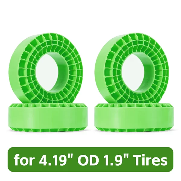 Insertos de silicon INJORA para neumáticos 1.9" (106-108mm)