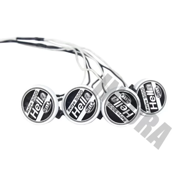 LEDs HELLA INJORA (4 piezas) para auto RC 1/10