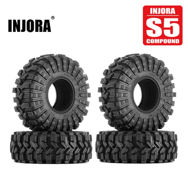 Llantas todo terreno King Trekker 1.9" S5 para RC 1/10 (118×42 mm)
