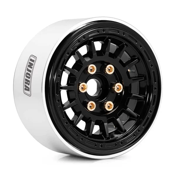 Rines beadlock de aluminio CNC 1.9" multirradio para RC 1/10 (set de 4)