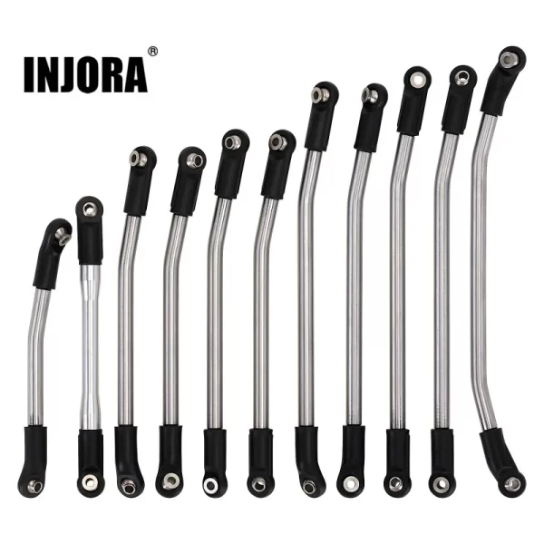 Set de links metálicos para chasis SCX10 II 313mm